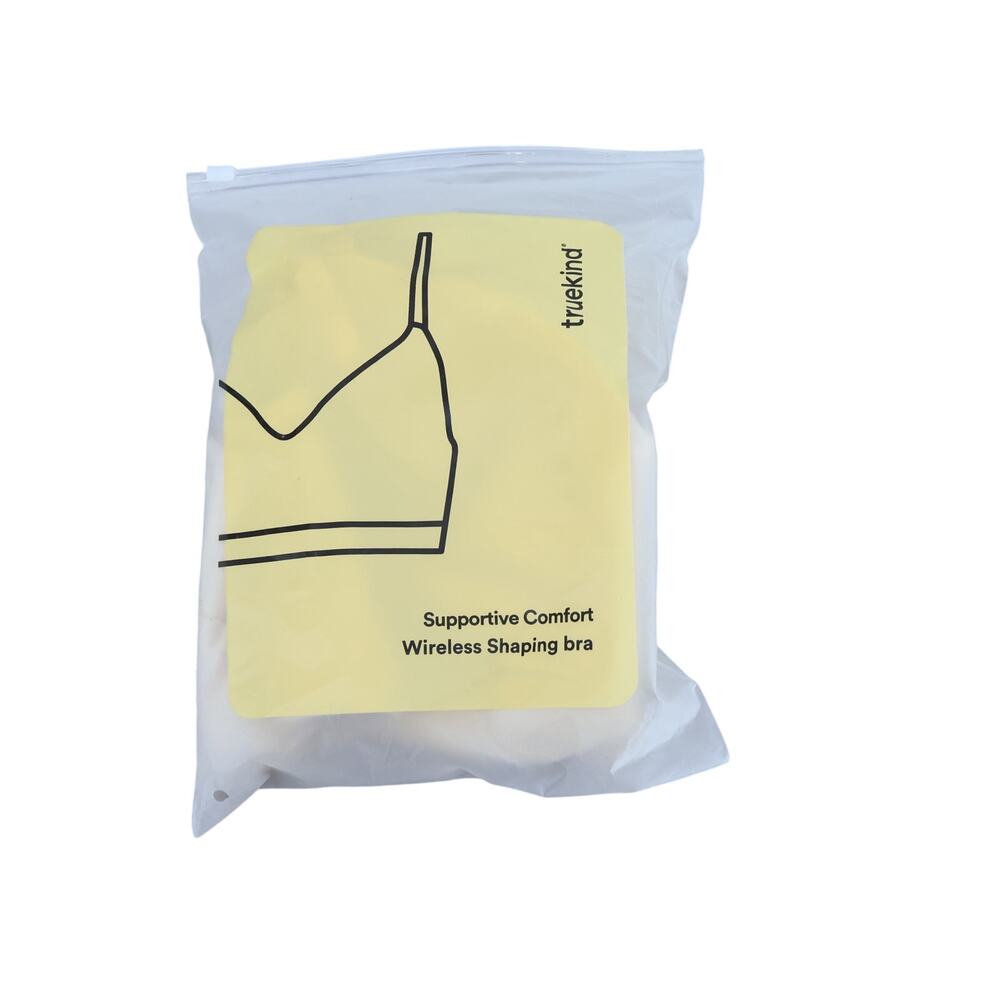 Truekind Supportive Comfort Wireless Shaping Bra Chai Natural Large NWT - Picture 5 of 6